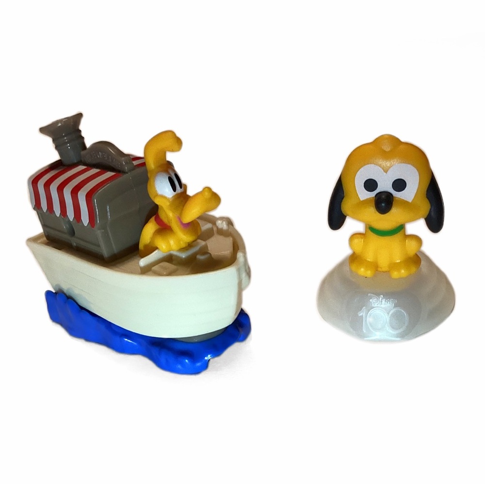 4/$15 🌻 Bundle of 2 Disney Pluto McDonalds Toys